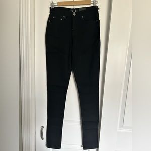 American Tall - Georgia High Rise Skinny Jean - 25 x 35 - Black